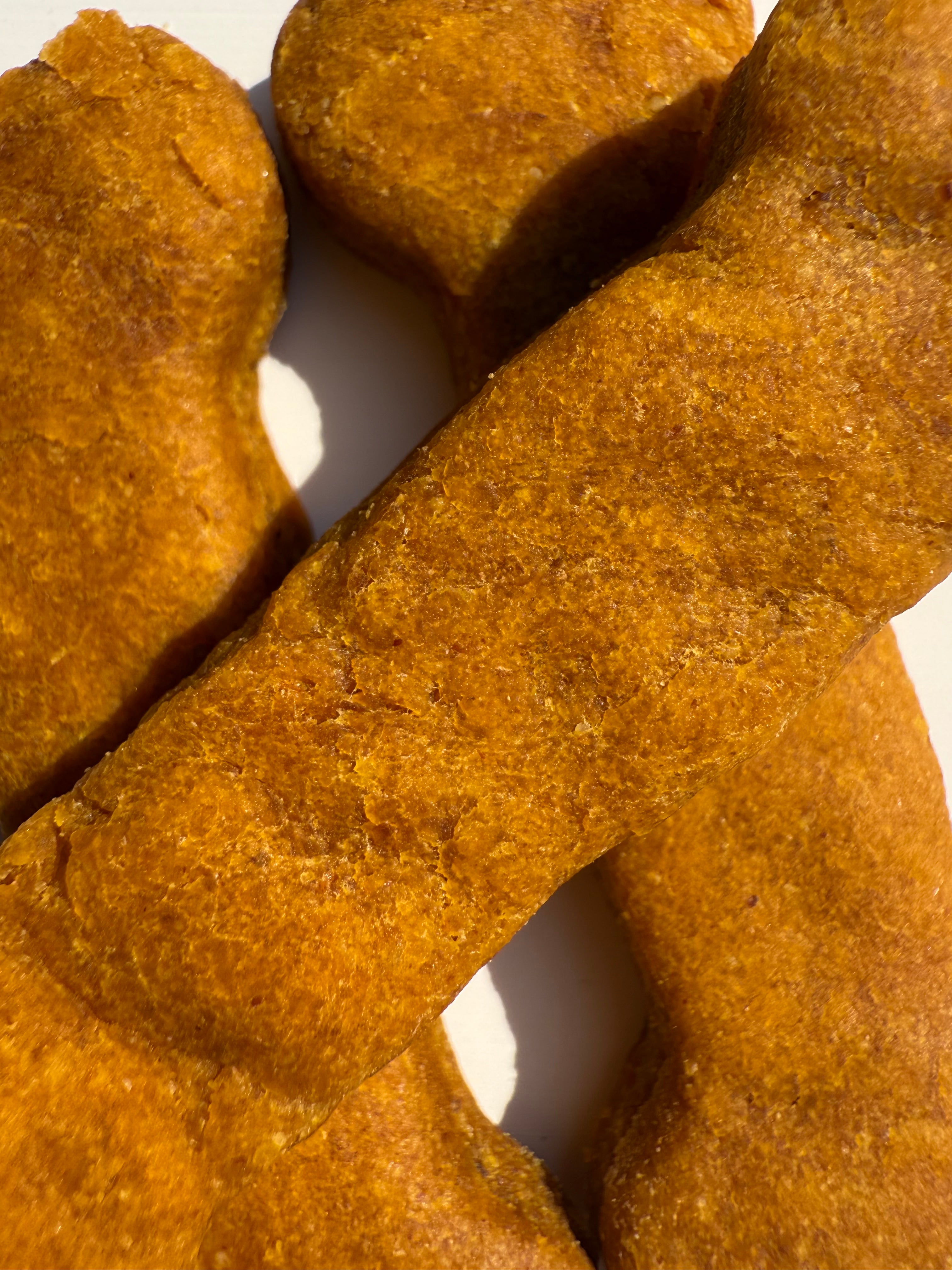 Gourmet Peanut butter and Pumpkin dog biscuits