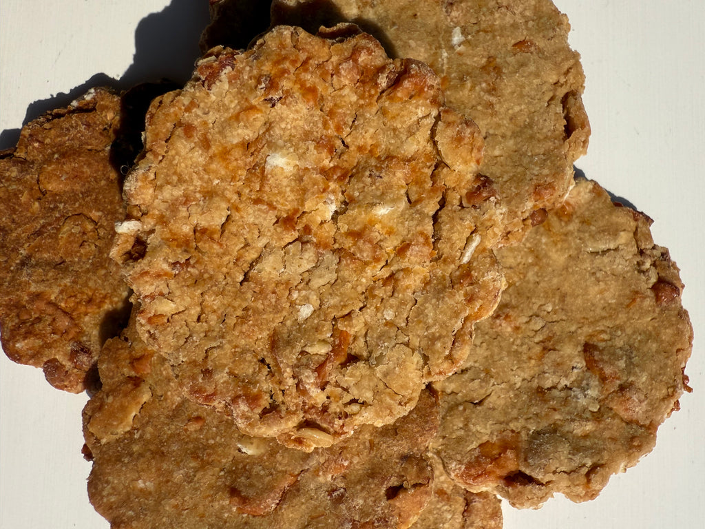 Gourmet Apple Bacon and cheddar Biscuits