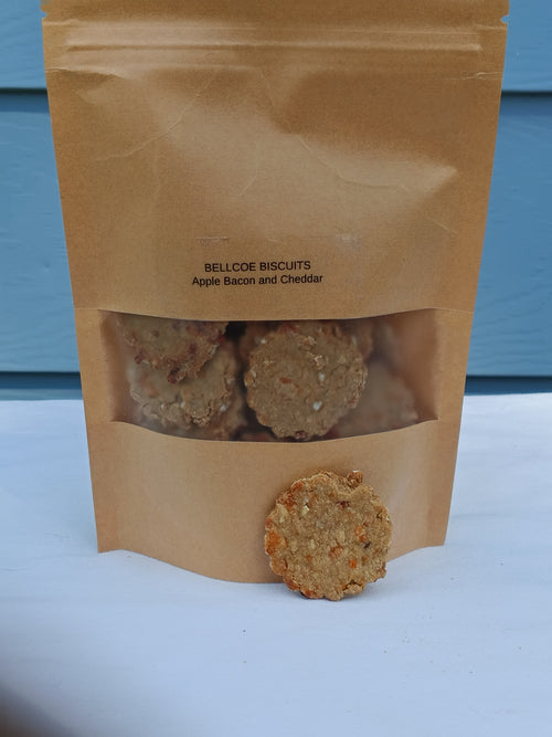 Gourmet Apple Bacon and cheddar Biscuits