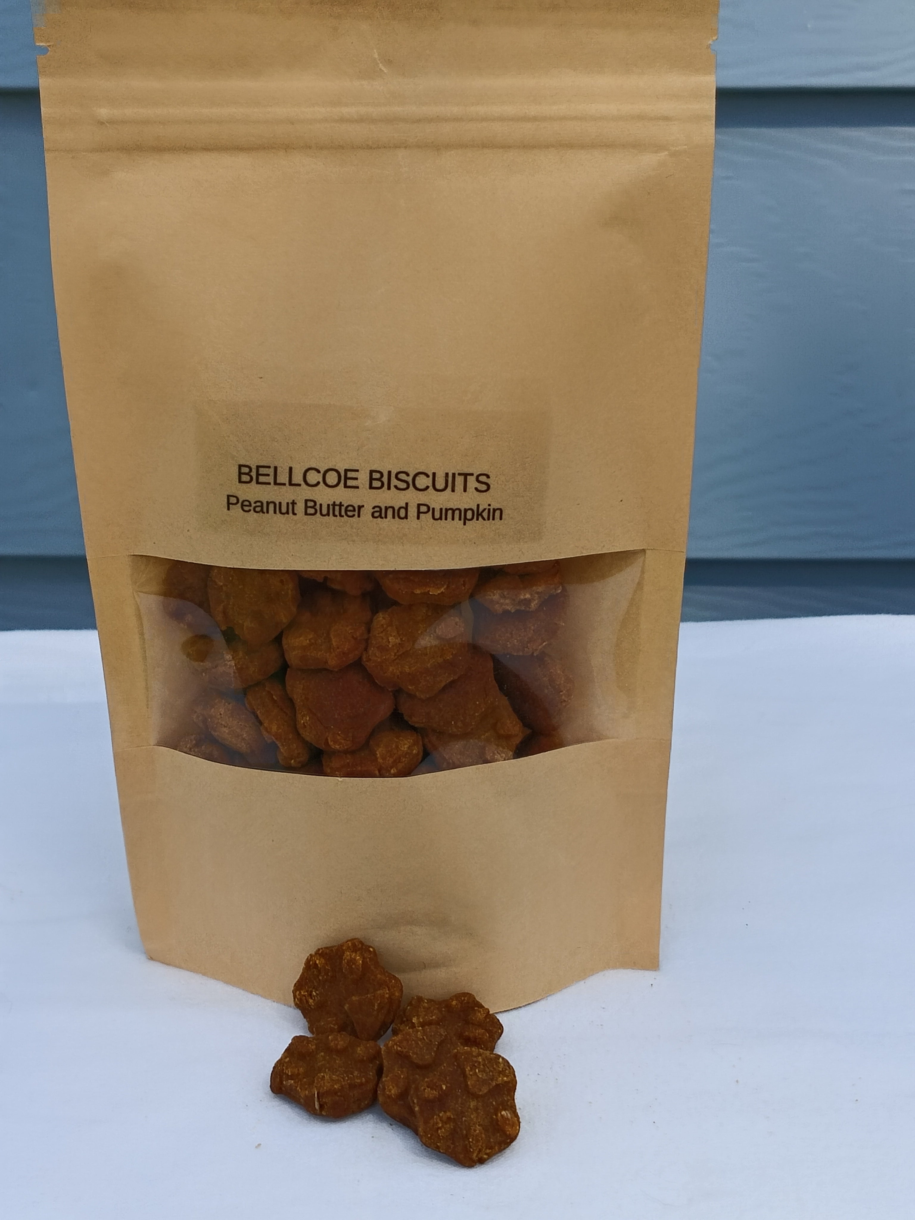 Gourmet Peanut Butter and Pumpkin Tiny Paws