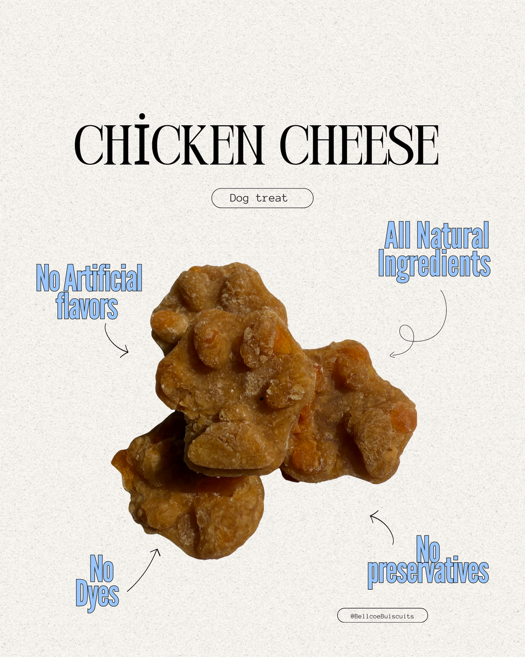 Gourmet Chicken and Cheese Tiny Paws